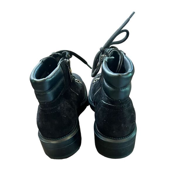 Aquatalia Liviana Hiker Boot in Black NWOB Size 6 - Picture 8 of 10
